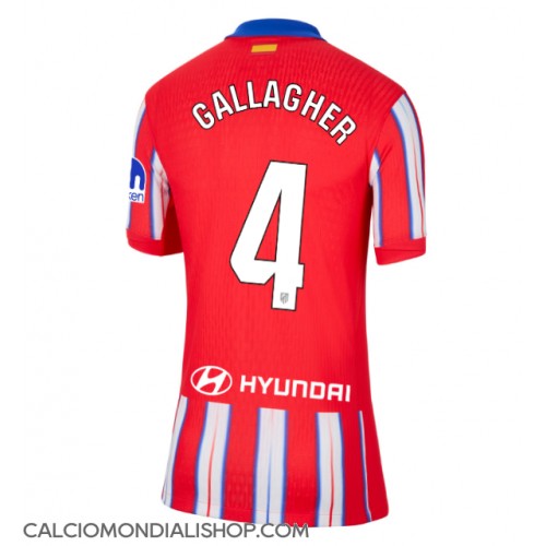 Maglie da calcio Atletico Madrid Conor Gallagher #4 Prima Maglia Femminile 2024-25 Manica Corta